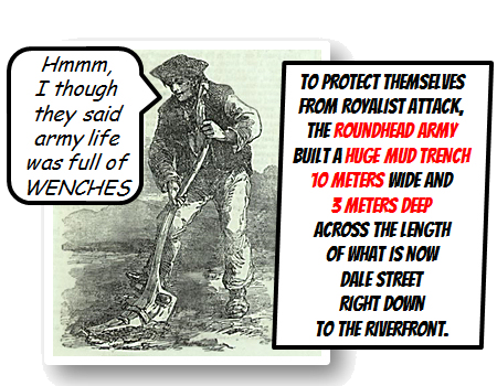 Civil War Trench Lime Street