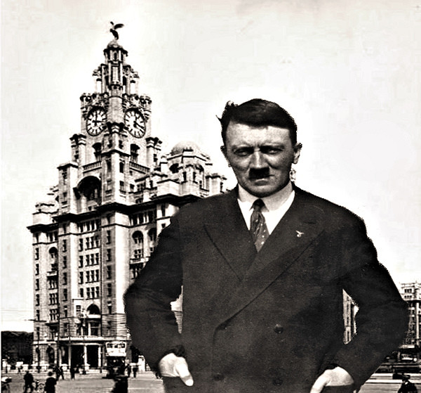 Art Student Hitler Living in Liverpool