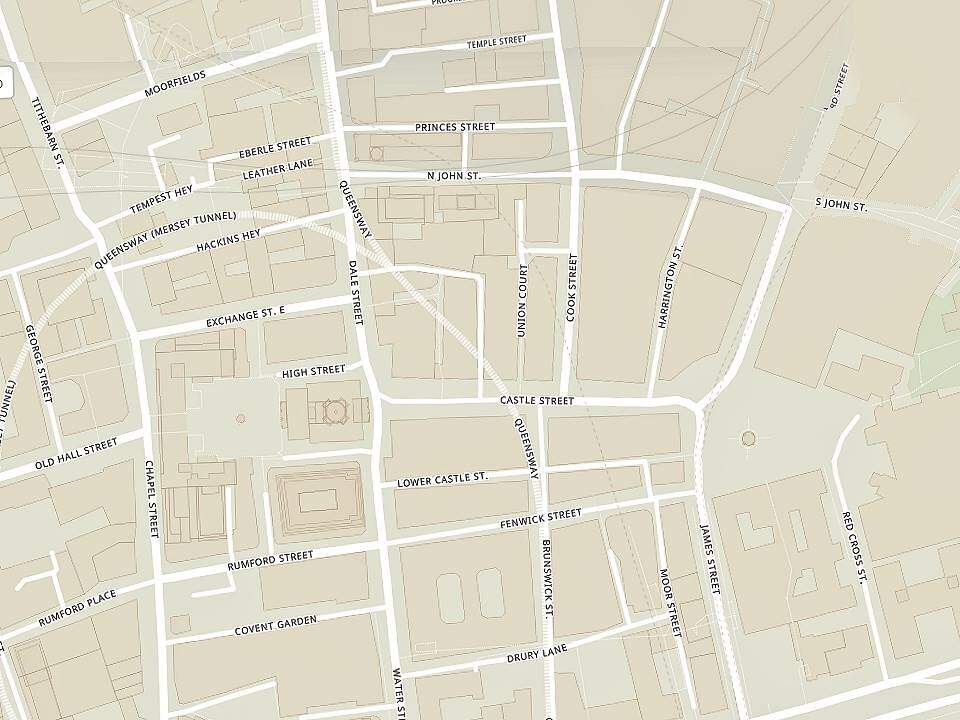 Medieval Liverpool Map