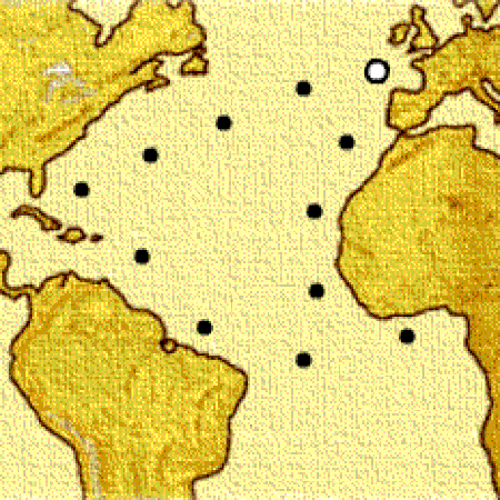 Trans-Atlantic Slave Trade Triangle